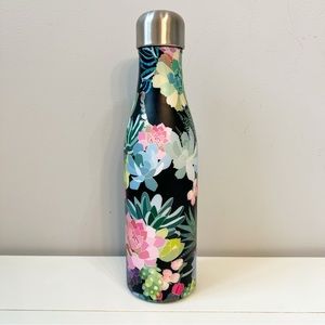 Studio Oh! Stainless Steel Water Bottle Succulent Design 17oz